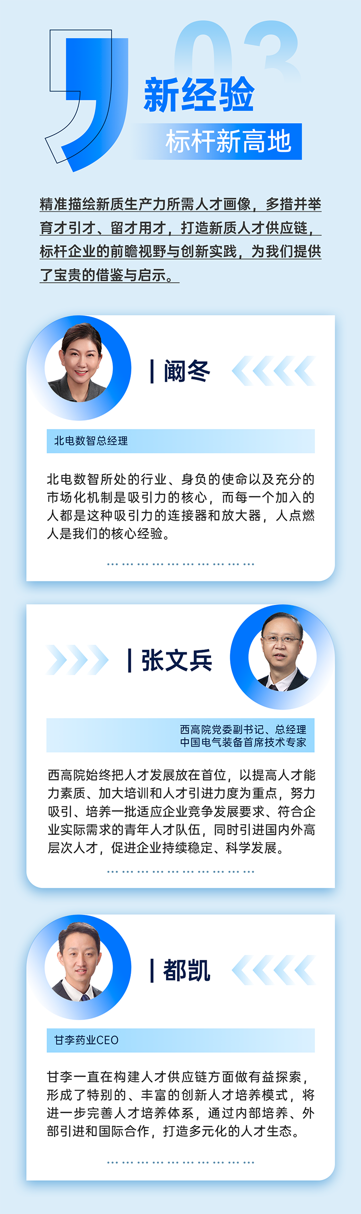 作为新质生产力领域代表的央国企、科研院所、标杆民营企业及人力资源服务业如何加快构建新质生产力人才供应链